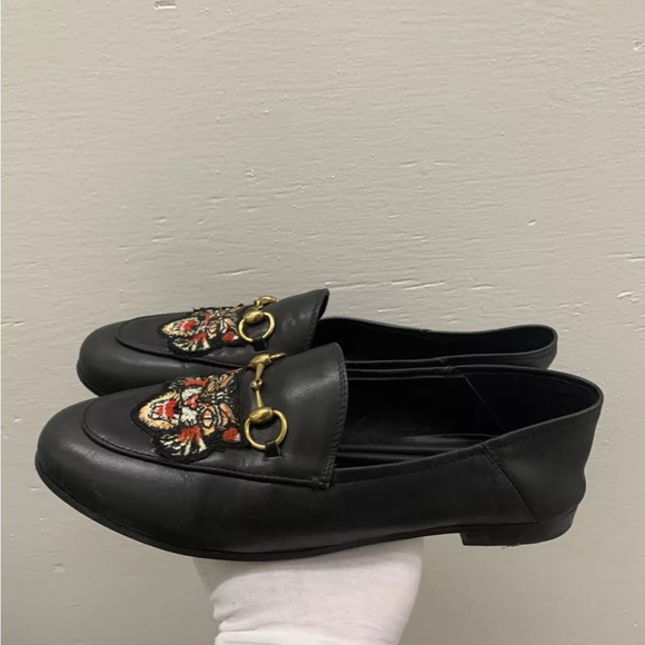 GUCCI Authentic limited edition Leather Angry Cat Horse Bit Jordaan EU 40 US 10 - Picture 2 of 16